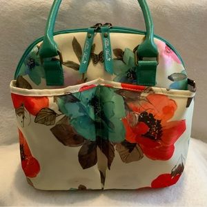 The Pioneer Woman Insulated Lunch Tote With Zipper Closure Exterior Pockets EUC